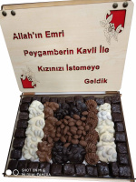 Melit Kız İsteme Ahşap 