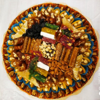 Melit Lüks Cevizli Sepet