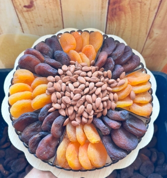 SARI-SİYAH KAYISI SEPET (1 KG )